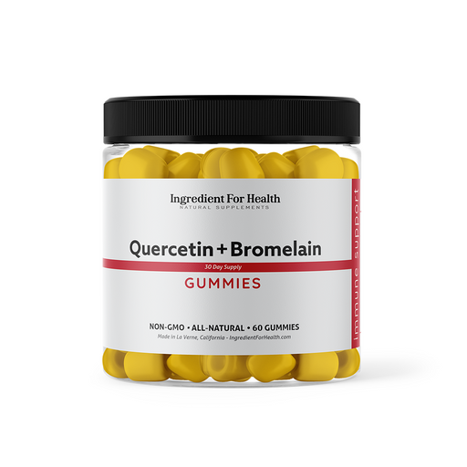 quercetin and bromelain gummies